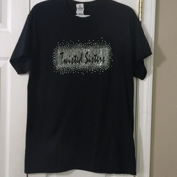 Twisted Sisters sparkle gem t-shirt Sz MNEW - Picture 1 of 4